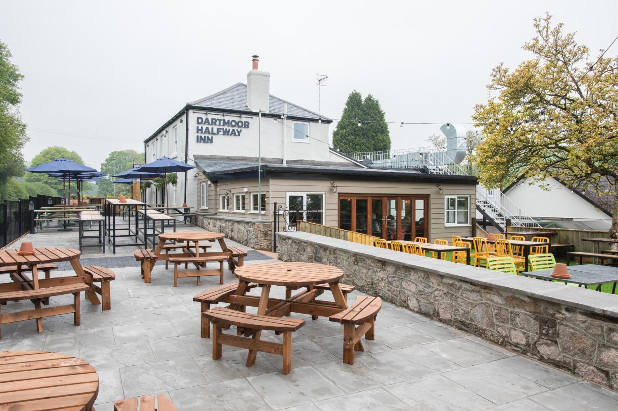 Dartmoor Halfway Inn Newton Abbot Exterior photo